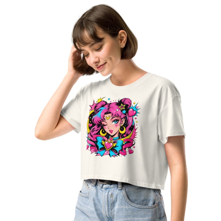 Magical Girl Moon Crop Top