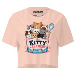 Kawaii Kittens Crop Top