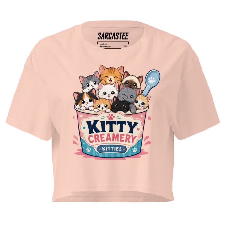 Kawaii Kittens Crop Top