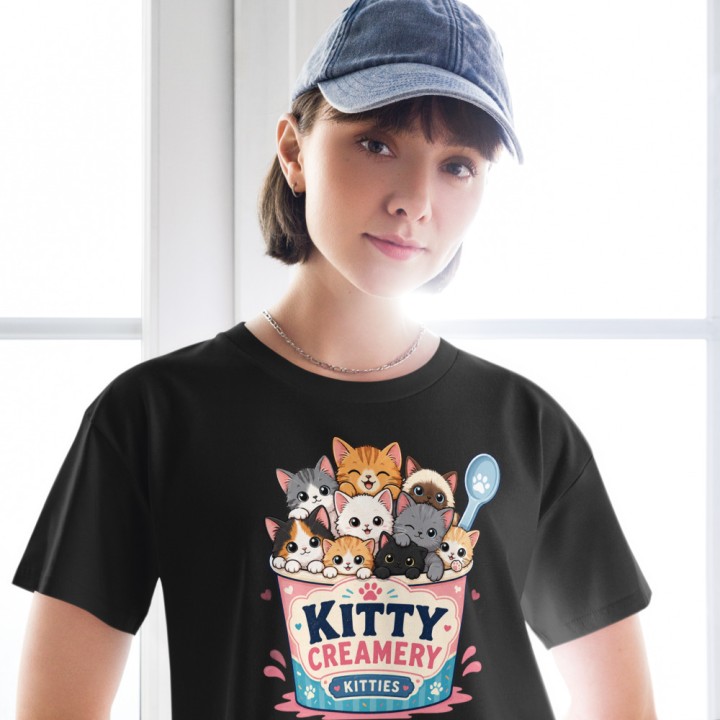 Kawaii Kittens Crop Top