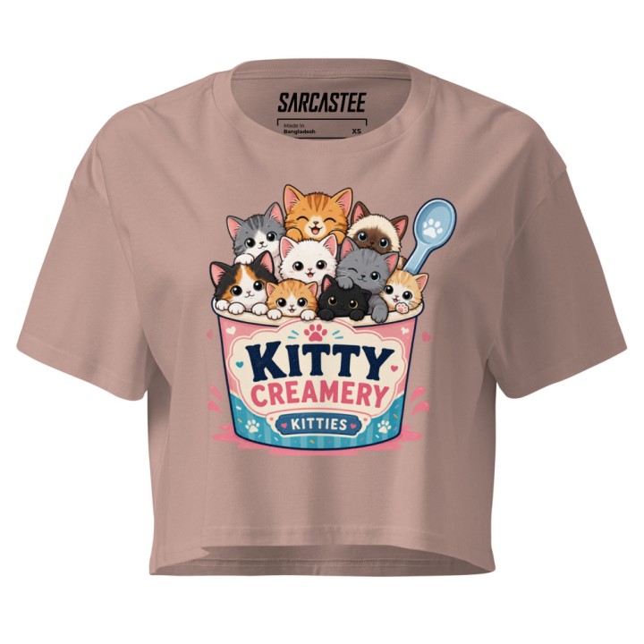 Kawaii Kittens Crop Top