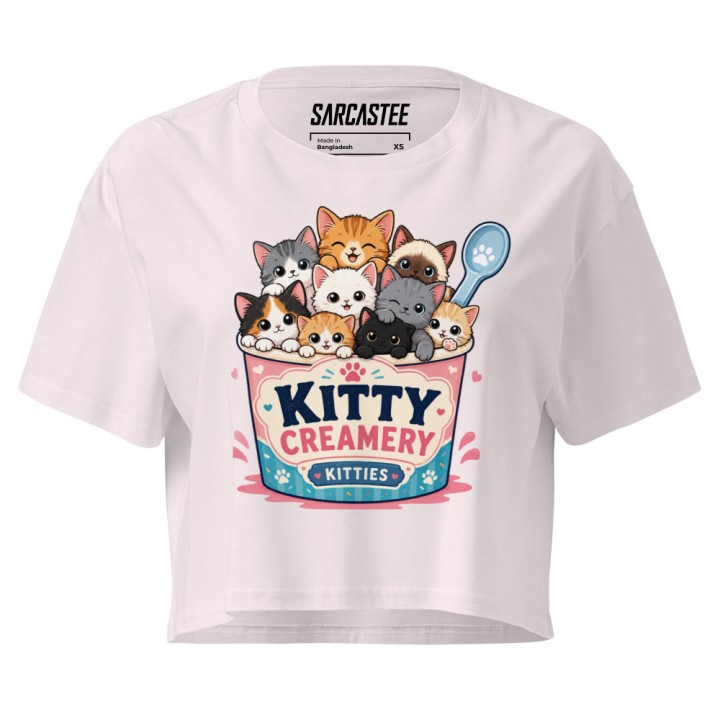 Kawaii Kittens Crop Top