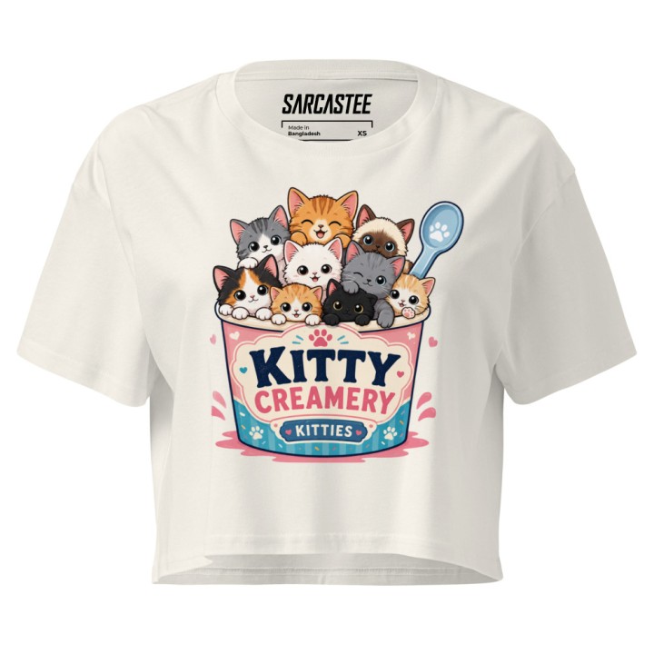 Kawaii Kittens Crop Top