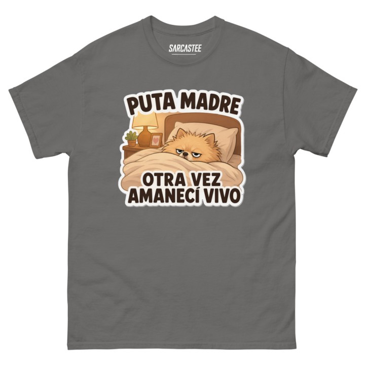 Waking Up Alive | Grumpy Cat Meme T-Shirt