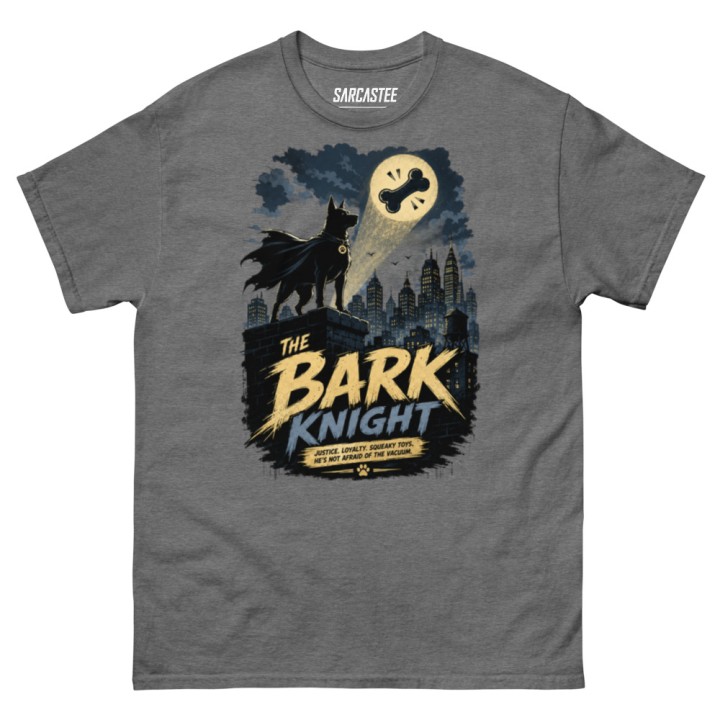 The Bark Knight | Dog Batman Parody T-Shirt