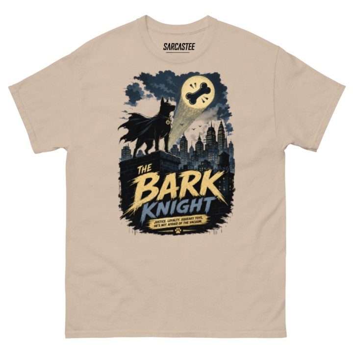 The Bark Knight | Dog Batman Parody T-Shirt