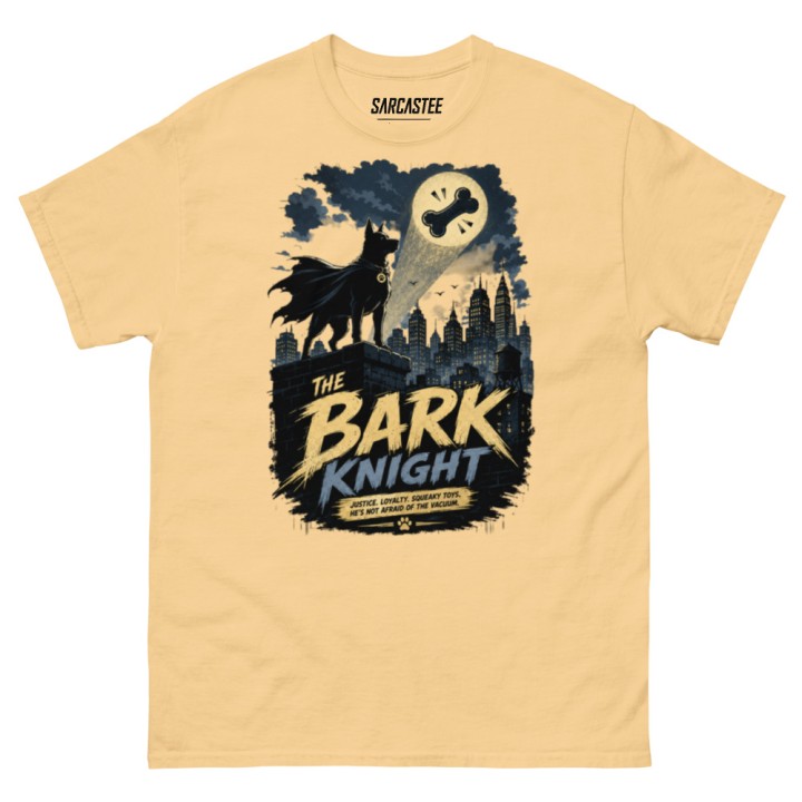 The Bark Knight | Dog Batman Parody T-Shirt