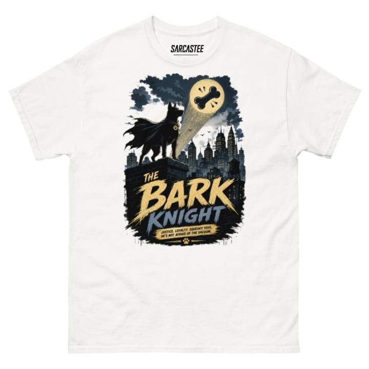 The Bark Knight | Dog Batman Parody T-Shirt
