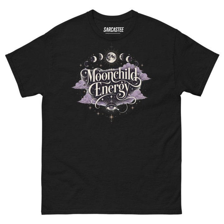 Moonchild Energy | Celestial Boho T-Shirt